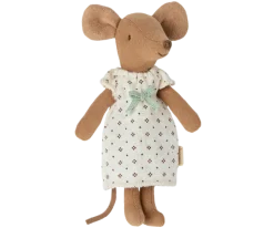 Peluches<Boutiques de musées Peluche souris boîte d'allumettes - blanche