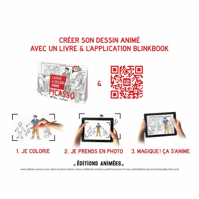 Loisirs Créatifs<Boutiques de musées Picasso. An Animated Coloring Adventure