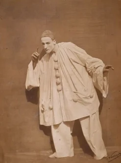 Boutiques de musées Pierrot écoutant (toiles encadrées) Discount