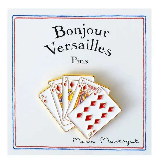 Boutiques de musées Pin's Bonjour Versailles Cartes Hot