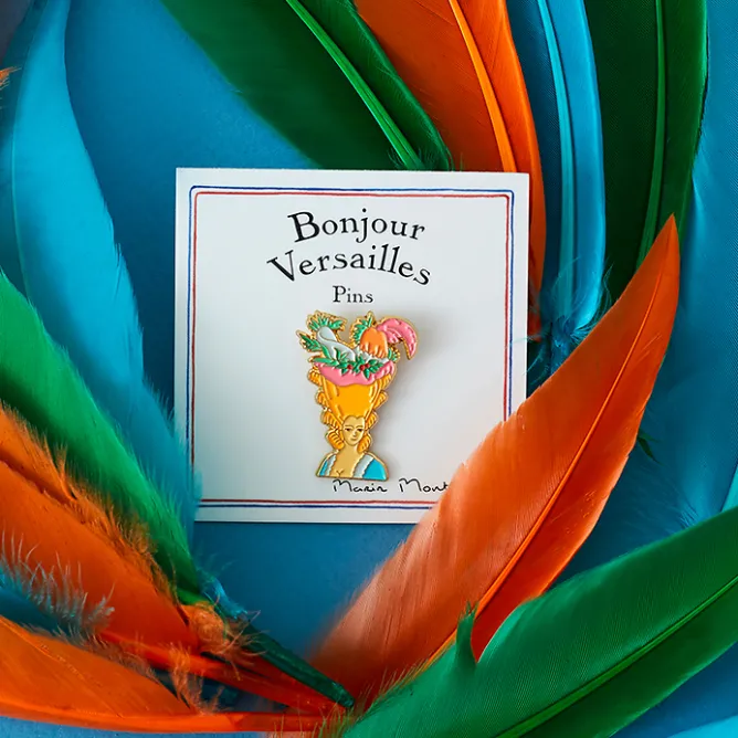 Pin'S<Boutiques de musées Pin's Bonjour Versailles Marie-Antoinette