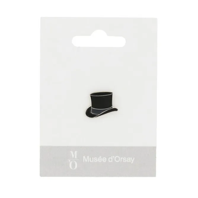 Pin'S<Boutiques de musées Pin's Chapeau haut de forme - Gustave Caillebotte