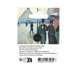 Pin'S<Boutiques de musées Pin's Chapeau haut de forme - Gustave Caillebotte