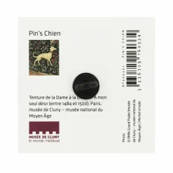 Boutiques de musées Pin's Chien - Musée de Cluny Clearance