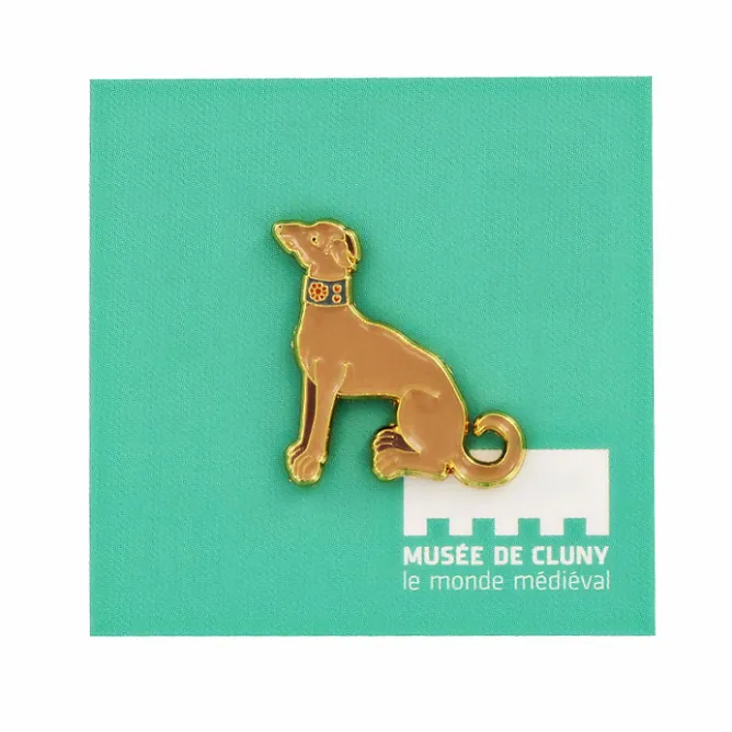 Boutiques de musées Pin's Chien - Musée de Cluny Clearance