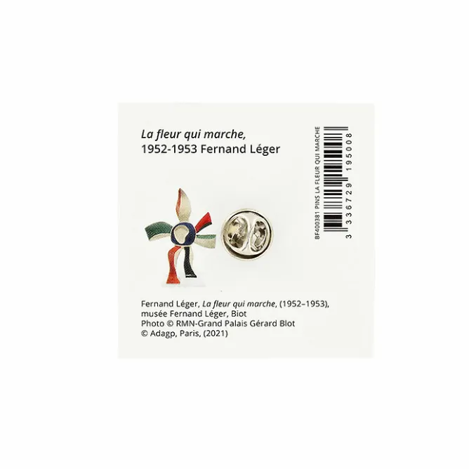 Boutiques de musées Pin's Fernand Léger - La fleur qui marche New