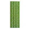 Design|Art De La Maison<Boutiques de musées Plaque Grand Rivoli grès émaillé - 25 x 9 cm - Vert Lutèce - Déjà-vu