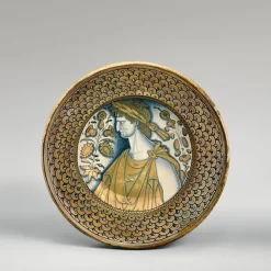 Boutiques de musées Plat, Buste d'empereur de profil (panneaux acryliques)