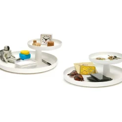 Design|Art De La Maison<Boutiques de musées Plateau à étages Rotary tray Jasper Morrison - Noir - Vitra