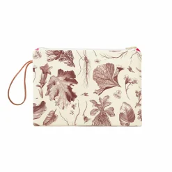 Trousses, Pochettes<Boutiques de musées Pochette rouge Herbier du roi - Maison Baluchon