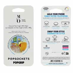 High-Tech<Boutiques de musées Poignée/support pour téléphone Vincent van Gogh - La chambre de Van Gogh à Arles - PopSockets