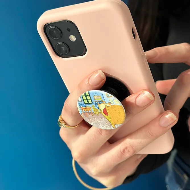 High-Tech<Boutiques de musées Poignée/support pour téléphone Vincent van Gogh - La chambre de Van Gogh à Arles - PopSockets