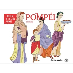 Livres Jeunesse<Boutiques de musées Pompéi - Cahier de dessin animé