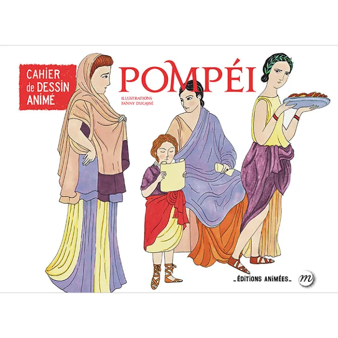 Livres Jeunesse<Boutiques de musées Pompéi - Cahier de dessin animé