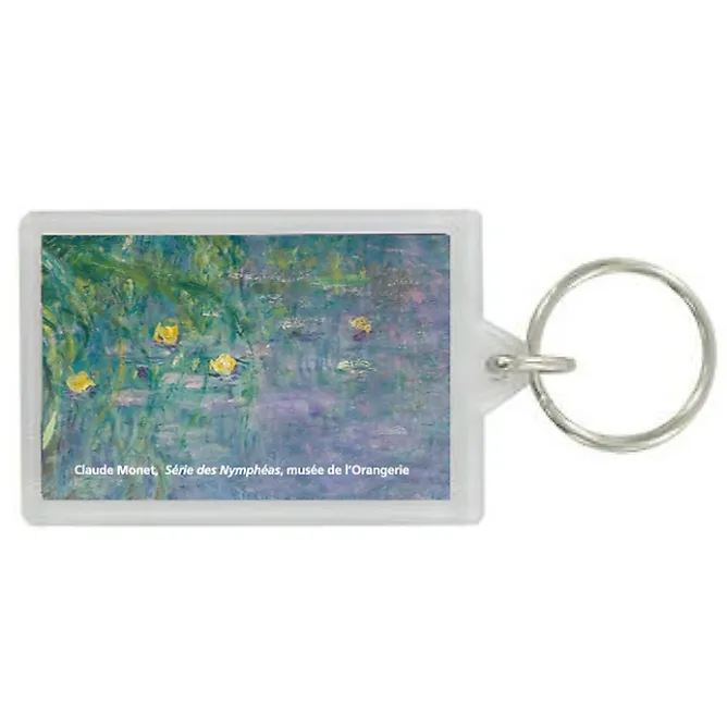 Boutiques de musées Porte-clés Claude Monet - Nymphéas, Matin - Musée de l'Orangerie New