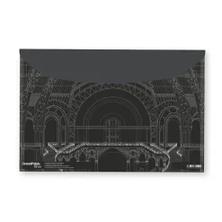Boutiques de musées Porte-documents A5 Coupe de la Nef du Grand Palais Hot
