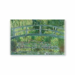 Chemises Et Sous-Chemises<Boutiques de musées Porte-documents avec bouton pression Claude Monet - Le Bassin aux nymphéas, Harmonie verte