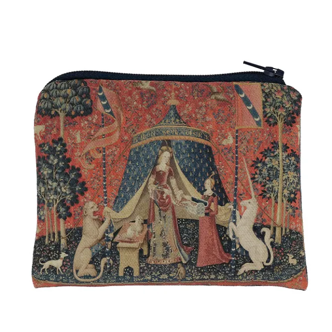 Trousses, Pochettes<Boutiques de musées Porte-Monnaie La Dame à la Licorne - À mon seul désir