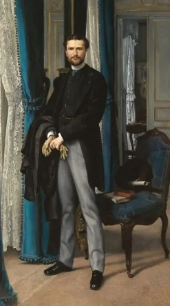 Boutiques de musées Portrait d'Aimé Seillière (détail), 1866 (panneaux aluminium) Sale