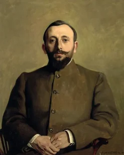 Boutiques de musées Portrait d'Alfred Athis, pseudonyme de l'écrivain Alfred Natanson (toiles encadrées) Online