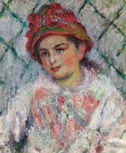Affiches D'Art|Affiches D'Art Encadrées<Boutiques de musées Portrait de Blanche Hoschedé enfant (affiches d'art)