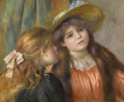 Panneaux Acryliques|Toiles Encadrées<Boutiques de musées Portrait de deux fillettes (panneaux acryliques)