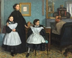 Boutiques de musées Portrait de famille [dit aussi La Famille Bellelli] (détail) (toiles encadrées) Online