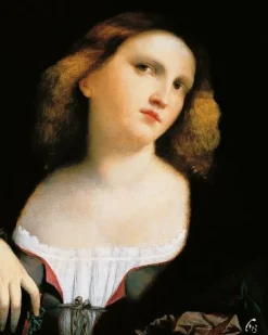 Boutiques de musées Portrait de femme (affiches d'art encadrées) Outlet