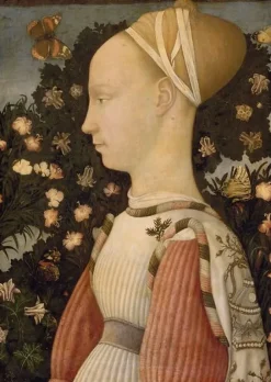 Boutiques de musées Portrait de Ginevra d'Este dit aussi Portrait de Marguerite de Gonzague (panneaux aluminium) Clearance
