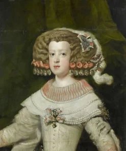 Toiles Encadrées|Toiles Sur Châssis<Boutiques de musées Portrait de l'Infante Marie-Thérèse, future reine de France (1638-1683) (toiles encadrées)