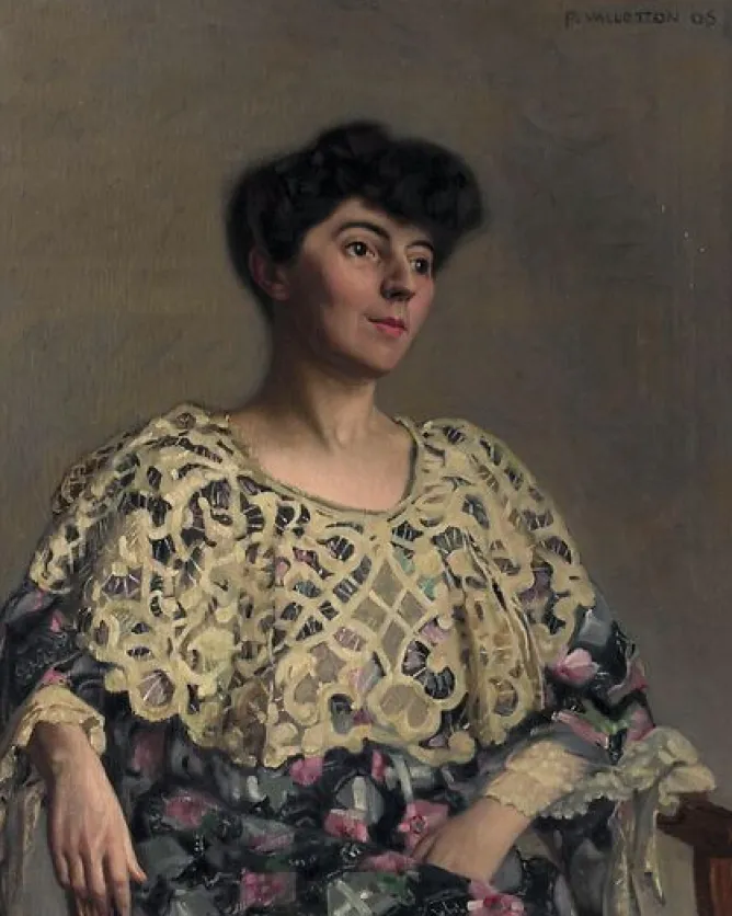 Boutiques de musées Portrait de Marthe Mellot (1870-1947), actrice, femme de Alfred Natanson (toiles encadrées) Clearance