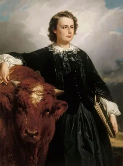 Toiles Sans Cadre|Toiles Encadrées<Boutiques de musées Portrait de Rosa Bonheur (toiles sans cadre)