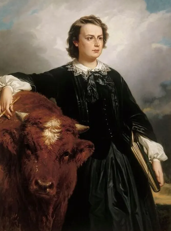 Toiles Sans Cadre|Toiles Encadrées<Boutiques de musées Portrait de Rosa Bonheur (toiles sans cadre)