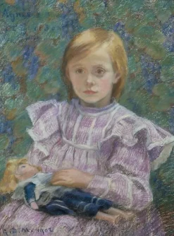 Boutiques de musées Portrait de sa fille Agnès à trois ans (panneaux aluminium) Online