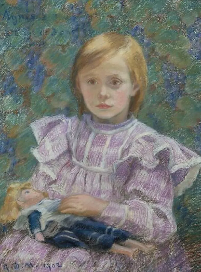 Boutiques de musées Portrait de sa fille Agnès à trois ans (panneaux aluminium) Online