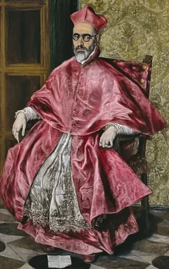 Toiles Encadrées|Toiles Sur Châssis<Boutiques de musées Portrait du cardinal Niño de Guevara (détail) (toiles encadrées)