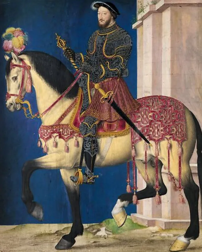 Panneaux Aluminium|Toiles Encadrées<Boutiques de musées Portrait équestre de François Ier (panneaux aluminium)