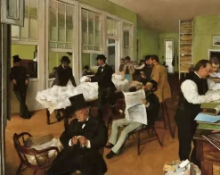 Boutiques de musées Portraits dans un bureau (Nouvelle-Orléans) [dit aussi Un bureau de coton à La Nouvelle-Orléans] (détail), (affiches d'art) Clearance