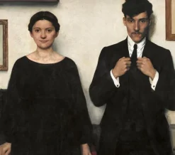 Boutiques de musées Portraits [Pierre et Valentine] (affiches d'art encadrées) Outlet