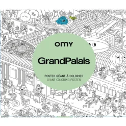 Loisirs Créatifs<Boutiques de musées Poster géant à colorier - Grand Palais