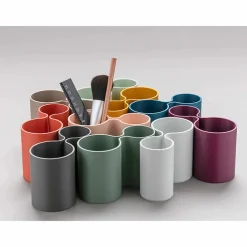 Accessoires De Bureau<Boutiques de musées Pot à crayons duo - Gris clair - bFRIENDS - Bene