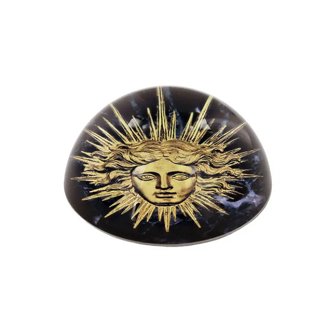 Accessoires De Bureau|Art De La Maison<Boutiques de musées Presse-papier en verre Emblème du soleil - Château de Versailles