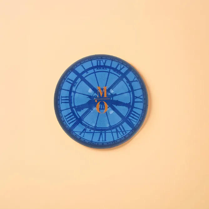 Accessoires De Bureau<Boutiques de musées Presse-papier en verre Horloge - Musée d'Orsay