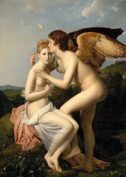 Panneaux Acryliques|Affiches D'Art Encadrées<Boutiques de musées Psyché et l'Amour, dit aussi Psyché recevant le premier baiser de l'Amour (panneaux acryliques)