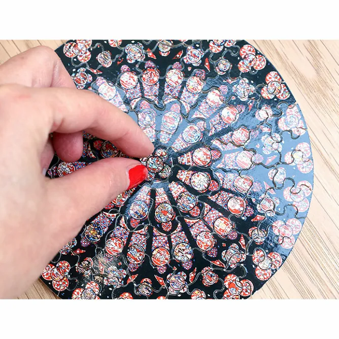 Loisirs Créatifs<Boutiques de musées Puzzle d'art en bois 80 pièces Rosace Notre-Dame de Paris