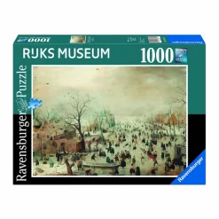 Boutiques de musées Puzzle 1 000 pièces Hendrick Avercamp - Paysage d'hiver - Ravensburger et Rijks Museum Hot
