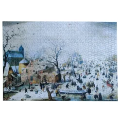 Boutiques de musées Puzzle 1 000 pièces Hendrick Avercamp - Paysage d'hiver - Ravensburger et Rijks Museum Hot