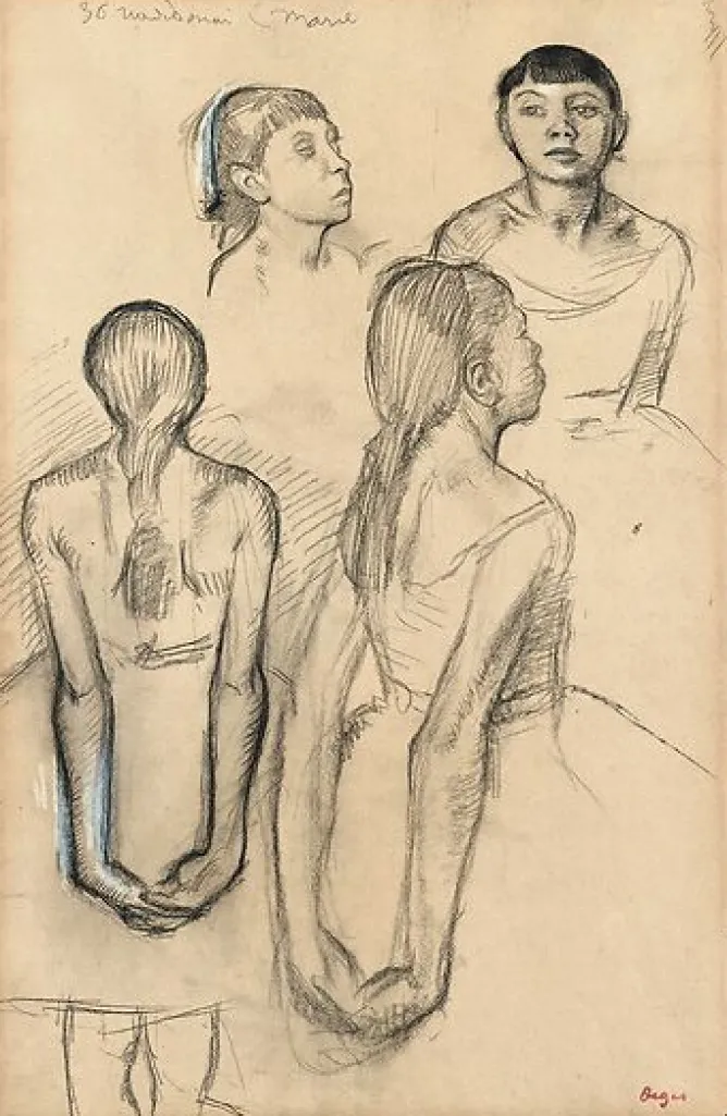 Affiches D'Art|Toiles Sans Cadre<Boutiques de musées Quatre études d'une danseuse (affiches d'art)