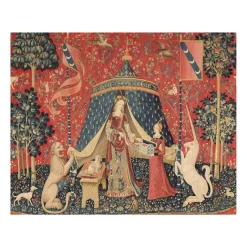 Boutiques de musées Reproduction La Dame à la Licorne : À mon seul Désir, vers 1500 - 24x30cm Clearance