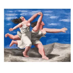 Boutiques de musées Reproduction Pablo Picasso - Deux femmes courant sur la plage (La course), 1922 - 24x30cm Online